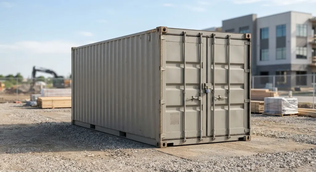 20ft storage container from our Fairfield fleet