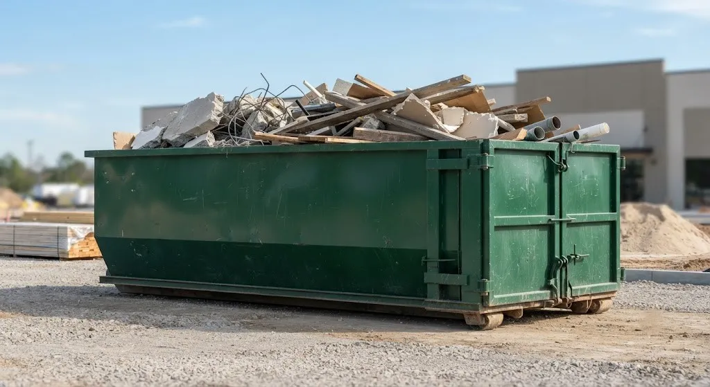 30 yard dumpster rental from our Fairfield fleet
